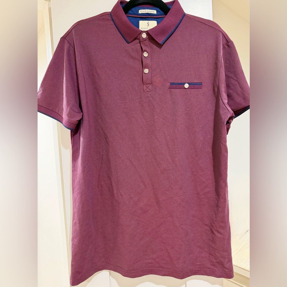 Burgundy Polo Shirt for Men